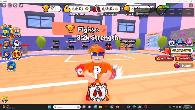 ALL *NEW* ARM WRESTLE SIMULATOR CODES *?FREE OP PET!?* Roblox Arm Wrestle Simulator Codes JULY 2023 смотреть онлайн