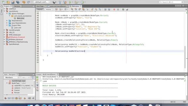 neo4j with Java / Netbeans смотреть онлайн