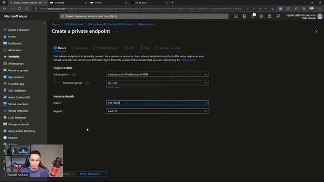 Configurando Azure Private Endpoint/Private Link смотреть онлайн