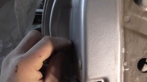 Замена задней наружной ручки двери Лада Гранта