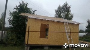 домик 6/6 из СИП панелей