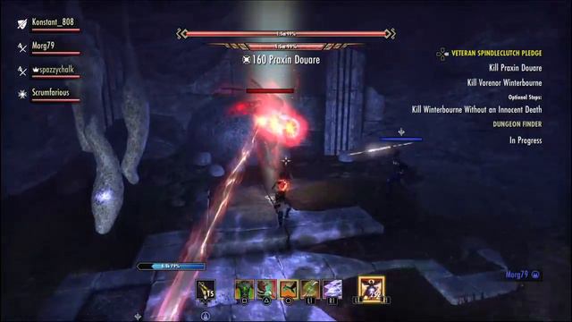 #ESO - DPSing Veteran Spindleclutch dungeon смотреть онлайн
