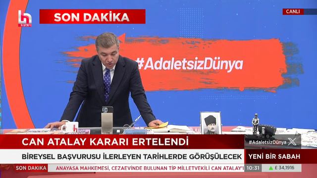 SON DAKİKA! AYM'den Can Atalay Kararı: Tuhaf Gerekçe!