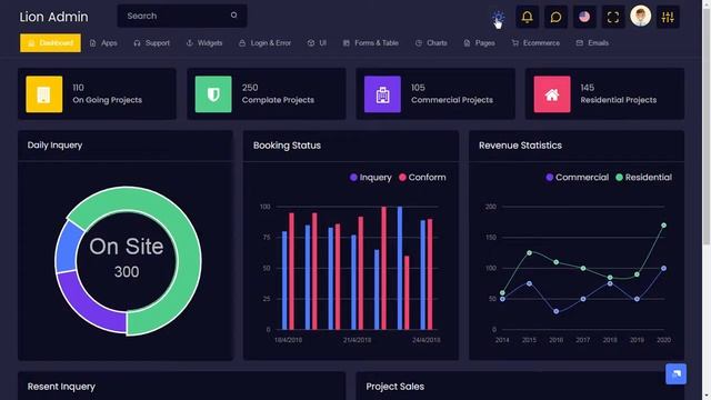Bootstrap 5 Admin Dashboard Template with Horizontal LTR Light Theme смотреть онлайн