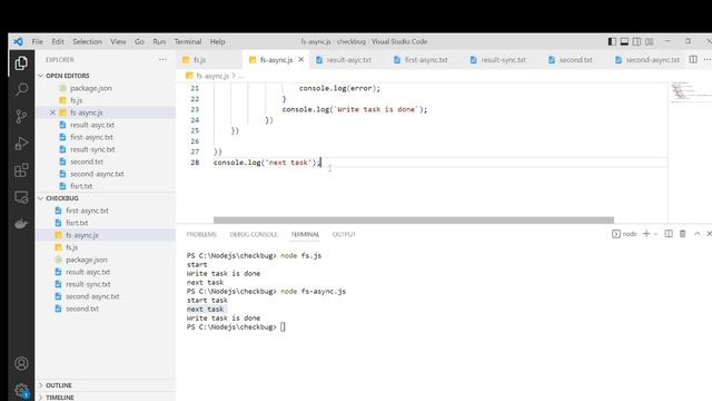 cơ chế đồng bộ và bất đồng bộ #nodejs #sync #async смотреть онлайн