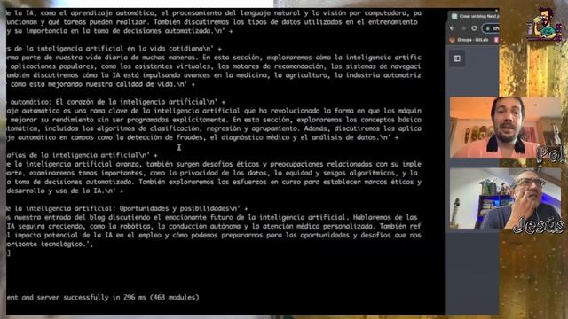 Creando un Blog en React con chatGPT. смотреть онлайн
