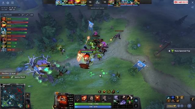 [DOTA 2] TSpirit.Collapse the MARS [OFFLANE] [7.35b] смотреть онлайн