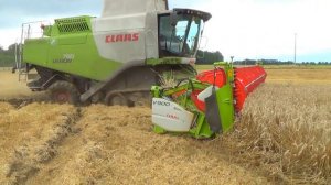 Комбайны. Работа в поле.