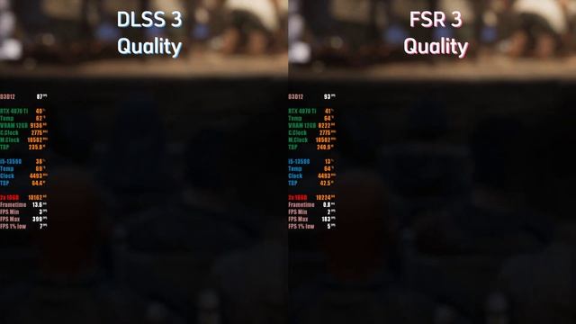 Immortals of Aveum - DLSS 3 vs FSR 3 смотреть онлайн