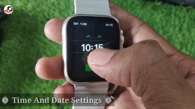 T800 Ultra Smart Watch How to Time And Date Settings , how to set time смотреть онлайн