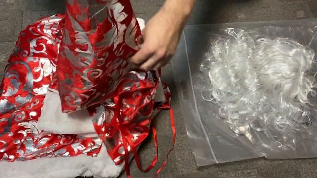 ? костюм деда мороза на новый год купить не дорого с алиэкспресс смотреть онлайн