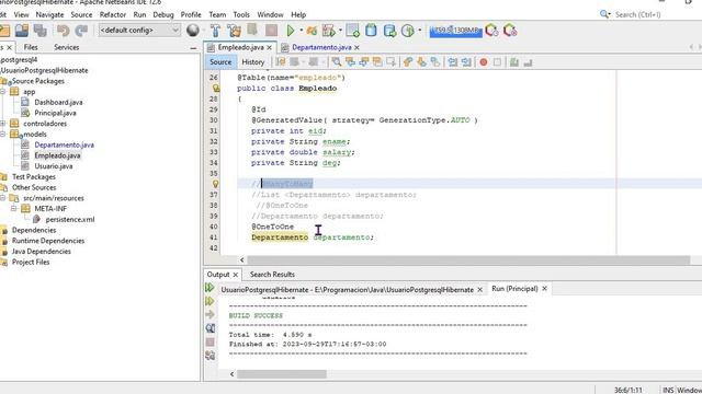 Tipos de Relaciones Hibernate JPA Java смотреть онлайн