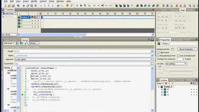 SWiSH Max. Как сделать flash анимацию. Урок 5. (Рафаэль Кусаматов) смотреть онлайн