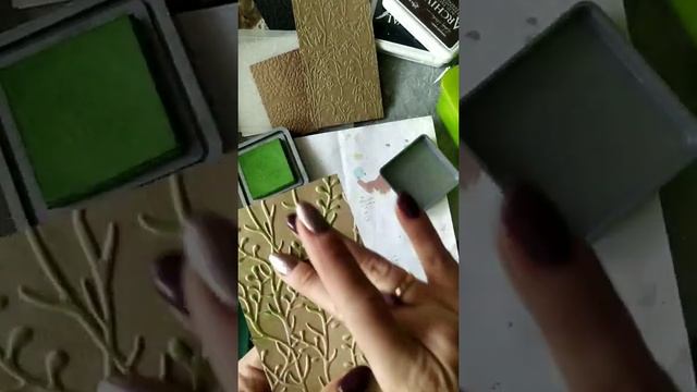 Скрапбукинг. Лайфхаки при работе с папками для тиснения. смотреть онлайн