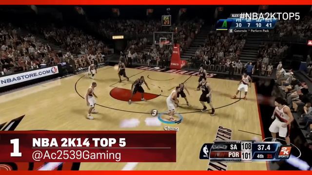 NBA 2K14 Top 5 Plays Of The Week - Feb. 16-22 смотреть онлайн