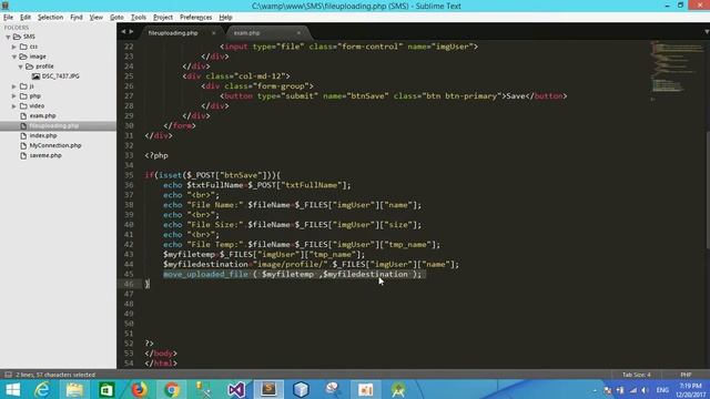 PHP File Uploading Part 1 - Feel Free to learn PHP смотреть онлайн