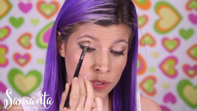 CAMBIA TU MAQUILLAJE DE DIA A NOCHE - Maquillate con Samanta смотреть онлайн