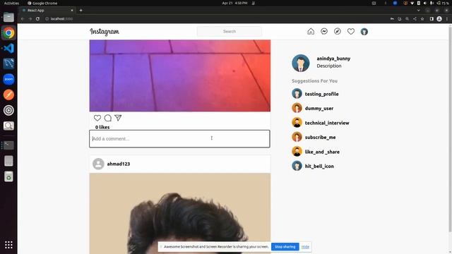 Instagram Clone using SpringBoot Reactsjs, #java #springboot #mysql #instagram #firebase смотреть онлайн