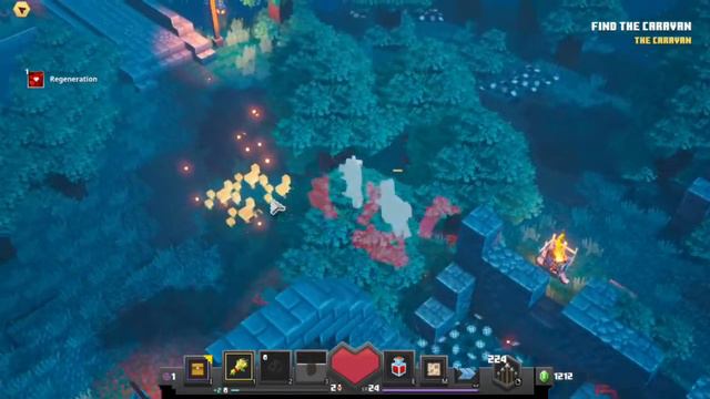 Minecraft Dungeons (Creeper Woods) Gameplay Walkthrough. смотреть онлайн