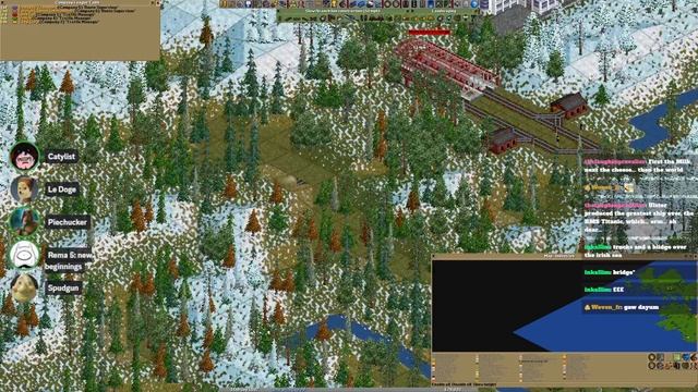Comfy OpenTTD Multiplayer. British Isles map смотреть онлайн