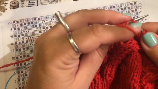 мастер класс по мятной шапке красного цвета))) Часть 3 и не окончательная! Продолжение следует! смотреть онлайн