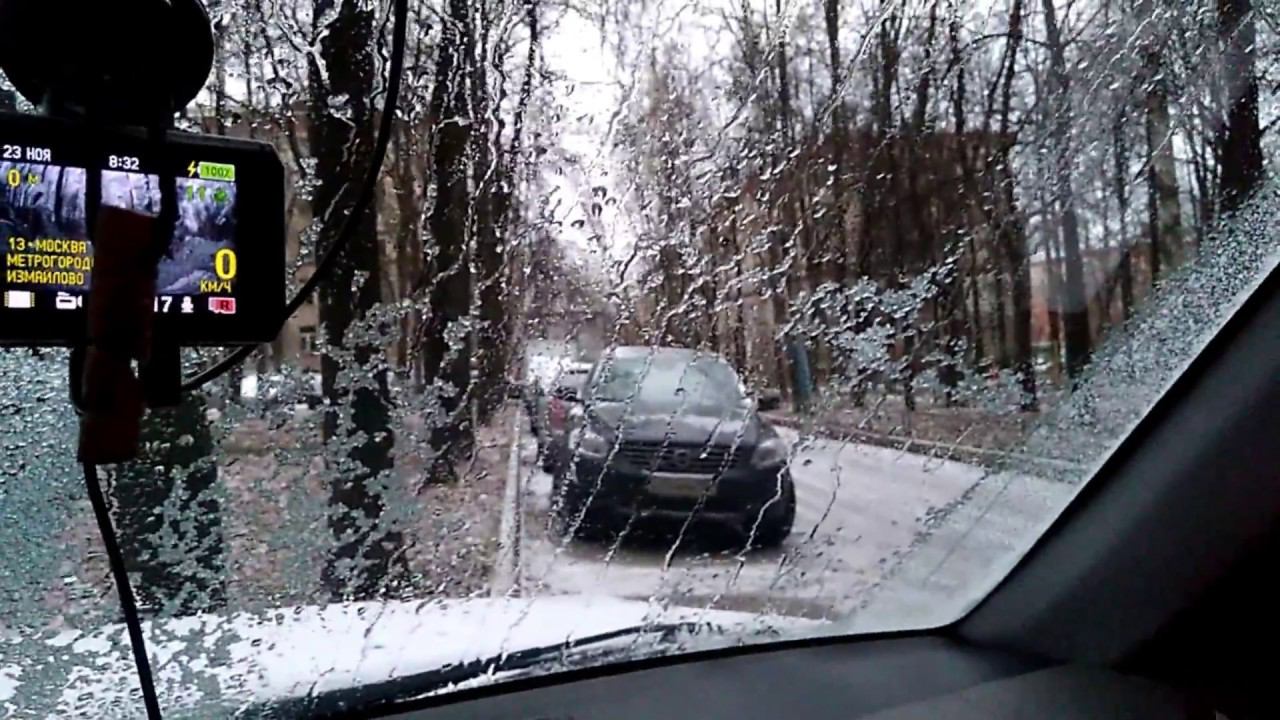 Тестирование стекла с полным обогревом на Pajero III смотреть онлайн