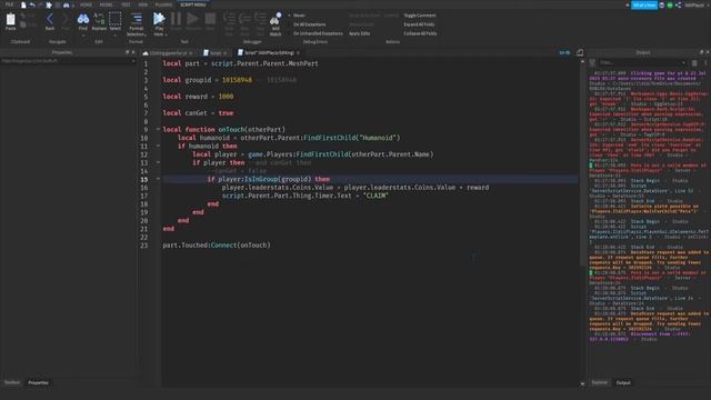 [GROUP CHEST] ROBLOX Studio Clicking Game/Simulator Tutorial Part 26 ROBLOX 2021 смотреть онлайн