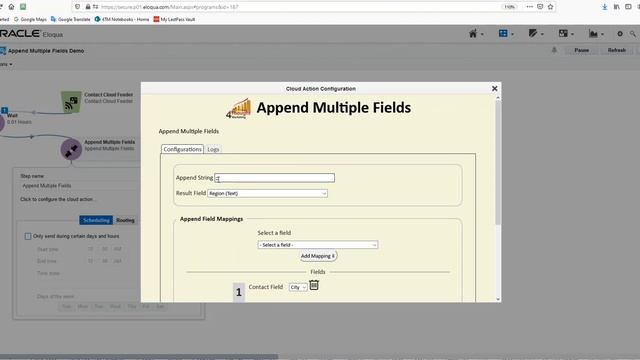 Append Multiple Fields Demo смотреть онлайн