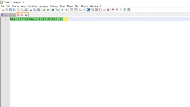 ASCII to HEX and HEX to ASCII Conversion in Notepad++ смотреть онлайн