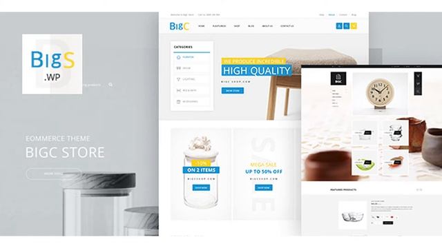 Big Shop - Furniture RTL Responsive WooCommerce WordPress Theme | Themeforest Website Templates And