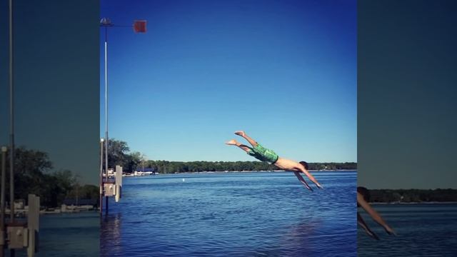 Joe jumping off the dock смотреть онлайн