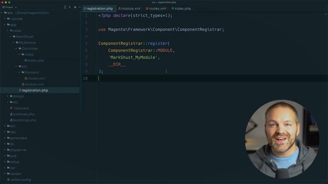 Create a Magento module, route & controller in 60 seconds! смотреть онлайн