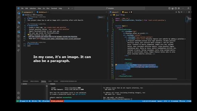 ReactJS : react-scroll-parallax - Simple parallax on scroll tutorial. смотреть онлайн