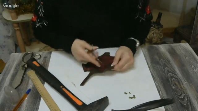 Petrushina Декупаж на коже. Часы 31 10 17г смотреть онлайн