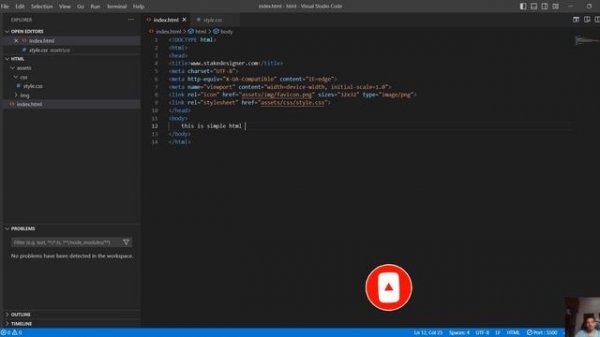 open a browser window in a visual studio code #vscode