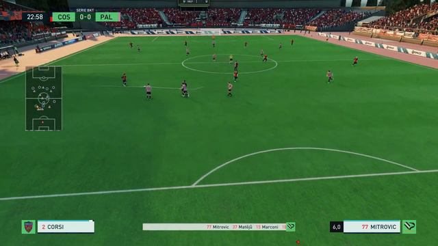 FIFA 23 - карьера за ВРАТАРЯ | ПАЛЕРМО ЛИДЕР СЕРИИ Б | смотреть онлайн