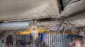Замена резонатора на автомобиле   Рено Логан от ВАЗ 2108,сварочные работы