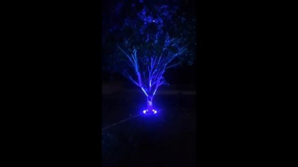 Подсветка колонн и деревьев LEDMAQ ru