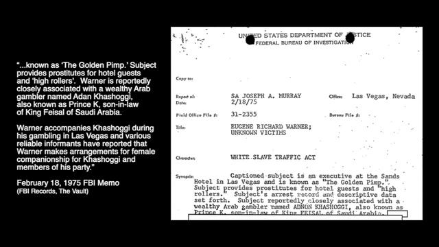 Las Vegas Whale Of The 1970’s:  Adnan Khashoggi