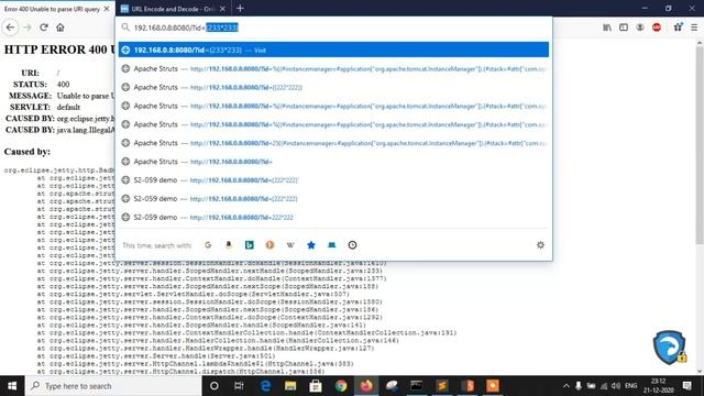 apache struts vulnerability | CVE-2020-17530 PoC смотреть онлайн