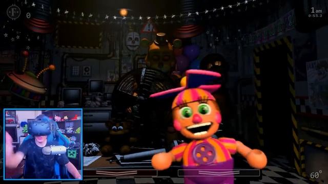 НОВЫЙ ФНАФ 7 В ВИРТУАЛЬНОЙ РЕАЛЬНОСТИ!!! (ULTIMATE CUSTOM NIGHT VR) смотреть онлайн