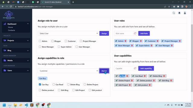 User Management System with Role-Based Access Control смотреть онлайн