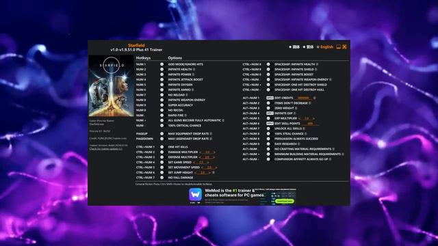 Trainer updated for Starfield | Cheat trainers смотреть онлайн