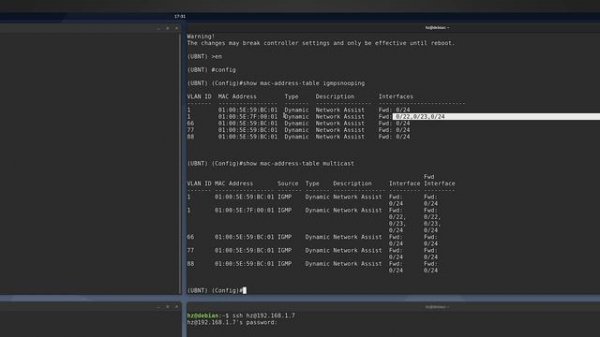 Ubiquiti UniFi Switch - IGMP, IGMP snooping, and IGMP querier