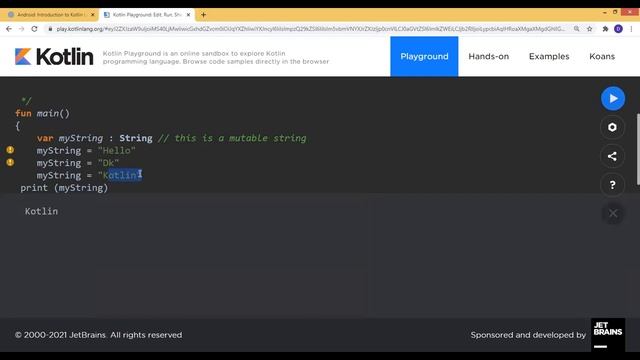 4.2. Kotlin Basic Syntax- Variables and Data Types | Mobile App Development | Darakhshan Syed смотреть онлайн