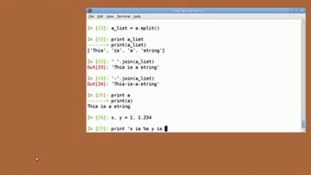 Python Tutorial : Strings - Python for Scientific Computing смотреть онлайн
