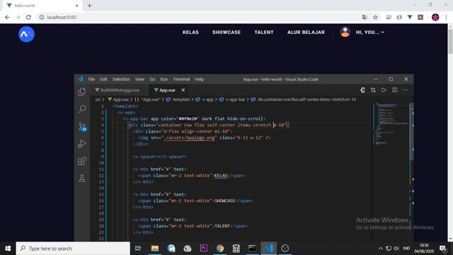 #1 NAVIGATION BAR NAVBAR buildwithangga | Tutorial Tailwind CSS Indonesia смотреть онлайн