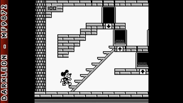 Game Boy - Mickey Mouse © 1990 Kemco - Gameplay смотреть онлайн