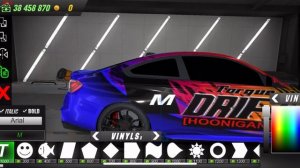 Топ дрифт винил на BMW M4 в CAR PARKING MULTIPLAYER