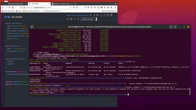 De JDL à une application Vue.js + Mongo смотреть онлайн